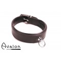 Avalon - DECLARE - Klassisk Collar med O-ring Svart 