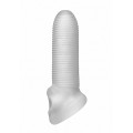 Fat Boy Micro - Ribbed Sheat - 5.5 inch - Penis Hylse Fat Boy Micro - Ribbed Sheat - 5.5 inch - Penis Hylse