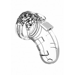 Man Cage - Model 13 - Kuklås 2,5" Transparent