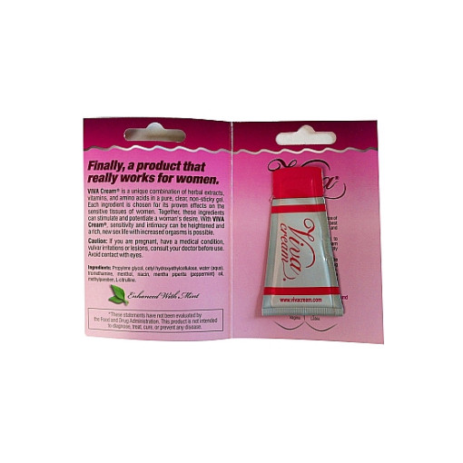 Viva Cream - Orgasmekrem for Kvinner 2 ml Viva Cream - Orgasmekrem for Kvinner 2 ml