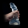 Mr. B - Dark Crystal - Tonguebiter Dildo clear