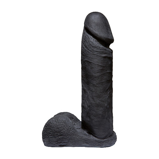 Doc Johnson - Vac-U-Lock - 8" Naturtro UR3 Dildo, Sort