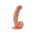 Lovetoys - 8,5" Dildo med Pung og Sugekopp 