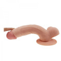 Lovetoys - 9" Dildo med Pung og Sugekopp Lovetoys - 9" Dildo med Pung og Sugekopp