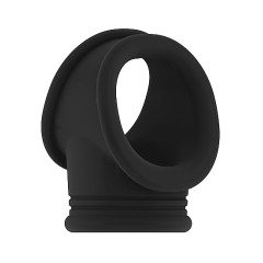 SONO - No.48 - Penisring Med Ballestrekker, Sort 