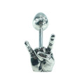 BQS - Rock on-Buttplug i metall