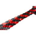 Avalon - BEHEMOTH - Bullwhip Heavy Handle, Svart og Rød 1,5 m