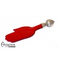 Avalon - PERCIVAL - Paddle med håndform og dråpeformet håndtak - Rød