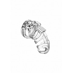 Man Cage - Model 2 - Kuklås 3,5" Transparent