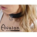 Avalon - DECLARE - Klassisk Collar med O-ring Svart 