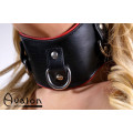 Avalon - CONQUER - Collar med god polstring, Svart og Rødt Avalon - CONQUER - Collar med god polstring, Svart og Rødt