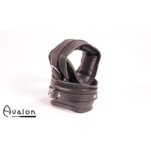 Avalon - ENSNARE - Polstrete Ankelcuffs Svart