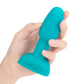 B-VIBE - Rimming Petite - Buttplug med Vibrering og Fjernkontroll Blå B-VIBE - Rimming Petite - Buttplug med Vibrering og Fjernkontroll Blå
