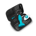 B-VIBE - Rimming Petite - Buttplug med Vibrering og Fjernkontroll Blå B-VIBE - Rimming Petite - Buttplug med Vibrering og Fjernkontroll Blå