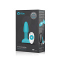 B-VIBE - Rimming Petite - Buttplug med Vibrering og Fjernkontroll Blå B-VIBE - Rimming Petite - Buttplug med Vibrering og Fjernkontroll Blå