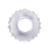 PowerPlus - Transparent Penisring med tagger