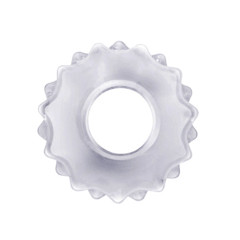 PowerPlus - Transparent Penisring med tagger