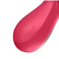 Satisfyer Mono Flex - Rabbitvibrator med app - Red berry 