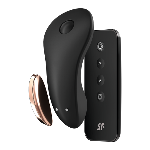 Satisfyer Little Secret - Trusevibrator med APP og Fjernkontroll - Sort Satisfyer Little Secret - Trusevibrator med APP og Fjernkontroll - Sort