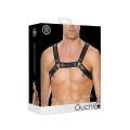 Ouch! Chest Bulldog Harness - Sort Ouch! Chest Bulldog Harness - Sort