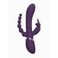 VIVE - Rini - Trippel Vibrator med Pulseringer og Vibrasjoner - Lilla VIVE - Rini - Trippel Vibrator med Pulseringer og Vibrasjoner - Lilla