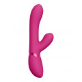 VIVE - Tani - Rabbitvibrator med Pulseringer og Bevegelse - Rosa