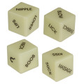 Love Dice - Erotiske Terninger - Glow In The Dark - Selvlysende Love Dice - Erotiske Terninger - Glow In The Dark - Selvlysende