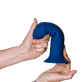Hitsens 1 - Dual Density - Silexpan Dildo - Mørk Blå