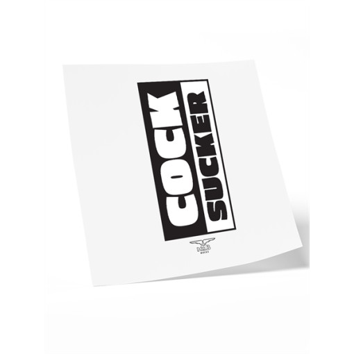 Mister B - Midlertidig Tatovering - Cocksucker Mister B - Midlertidig Tatovering - Cocksucker