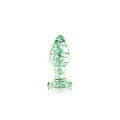 Ouch! Glass Buttplug - Glow in the Dark - Medium Ouch! Glass Buttplug - Glow in the Dark - Medium