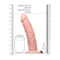 Realrock - Hollow Strap-on uten Pung med Vibrasjoner - 8" - 20,5 cm Realrock - Hollow Strap-on uten Pung med Vibrasjoner - 8" - 20,5 cm