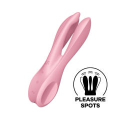 Satisfyer - Threesome 1 - Multi Vibrator - Rosa