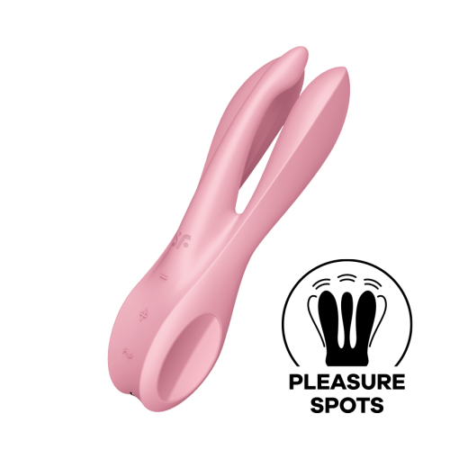 Satisfyer - Threesome 1 - Multi Vibrator - Rosa