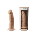 Silexd - Silikon Dildo - Model 2 - 7,5" Lys hudfarge Silexd - Silikon Dildo - Model 2 - 7,5" Lys hudfarge