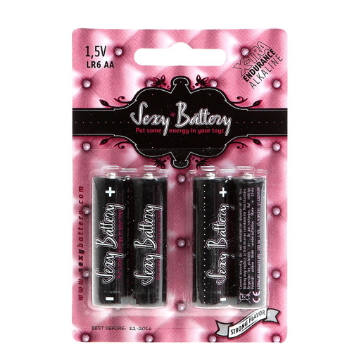 Sexy Battery - Alkaline 4 stk - AA batterier