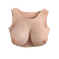 GENDER X - Breast Plate E-Cup - Bryst protese - Lys hudfarge