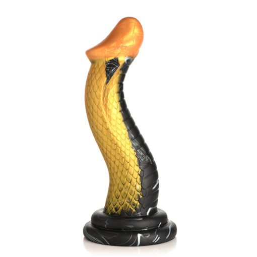 Creature Cocks - Golden Snake - Fantasidildo i silikon