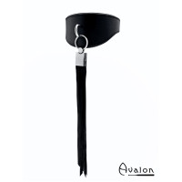 Avalon - Fae - Elegant Collar med lærdusk