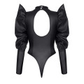 Demoniq - Guiditta - Frekk Body med Spisse skuldre - Ecolær