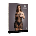Le Desir - Frekk minikjole av netting og blonder - Plus Size Le Desir - Frekk minikjole av netting og blonder - Plus Size