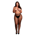 Le Desir - Fishnet Pantyhose - Queen Size - XL til 4XL