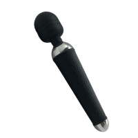 Erotisk - Oppladbar Massasjestav - Sort