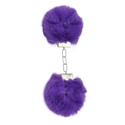 Gnist - Håndjern med Plysj - Lilla