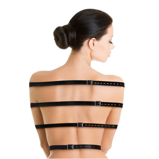Ouch! Full Body Bondage Belts - 7 Justerbare Bondagestropper