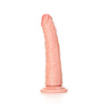 RealRock - Slim Realistic Dildo med sugekopp - 6" / 15,5 cm - Lys hudfarge RealRock - Slim Realistic Dildo med sugekopp - 6" / 15,5 cm - Lys hudfarge