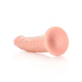 RealRock - Slim Realistic Dildo med sugekopp - 6" / 15,5 cm - Lys hudfarge RealRock - Slim Realistic Dildo med sugekopp - 6" / 15,5 cm - Lys hudfarge