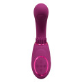VIVE - Gen - Rabbitvibrator med 3 funksjoner - Rosa VIVE - Gen - Rabbitvibrator med 3 funksjoner - Rosa