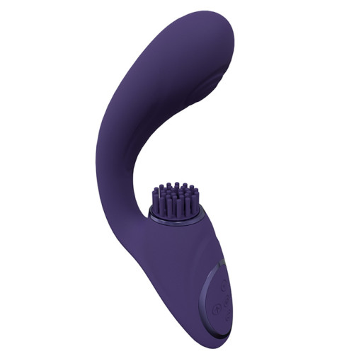 VIVE - Gen - Rabbitvibrator med 3 funksjoner - Lilla VIVE - Gen - Rabbitvibrator med 3 funksjoner - Lilla