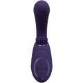 VIVE - Gen - Rabbitvibrator med 3 funksjoner - Lilla VIVE - Gen - Rabbitvibrator med 3 funksjoner - Lilla