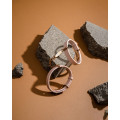 Crave - ID cuff - Armbånd og cuffs i silikon - Rosa og Rosegull